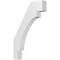 Ekena Millwork 4-in. W x 22-in. D x 34-in. H Merced Architectural Grade PVC Knee Brace BRCP04X22X34MRC - alternate 1